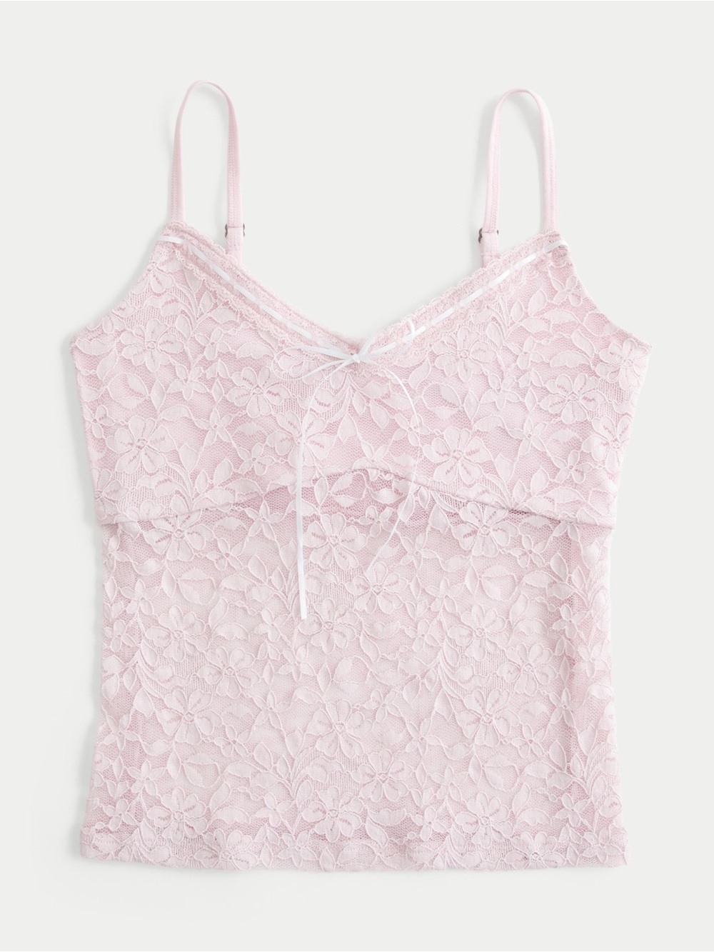 Pale Pink Lace Hollister Cami